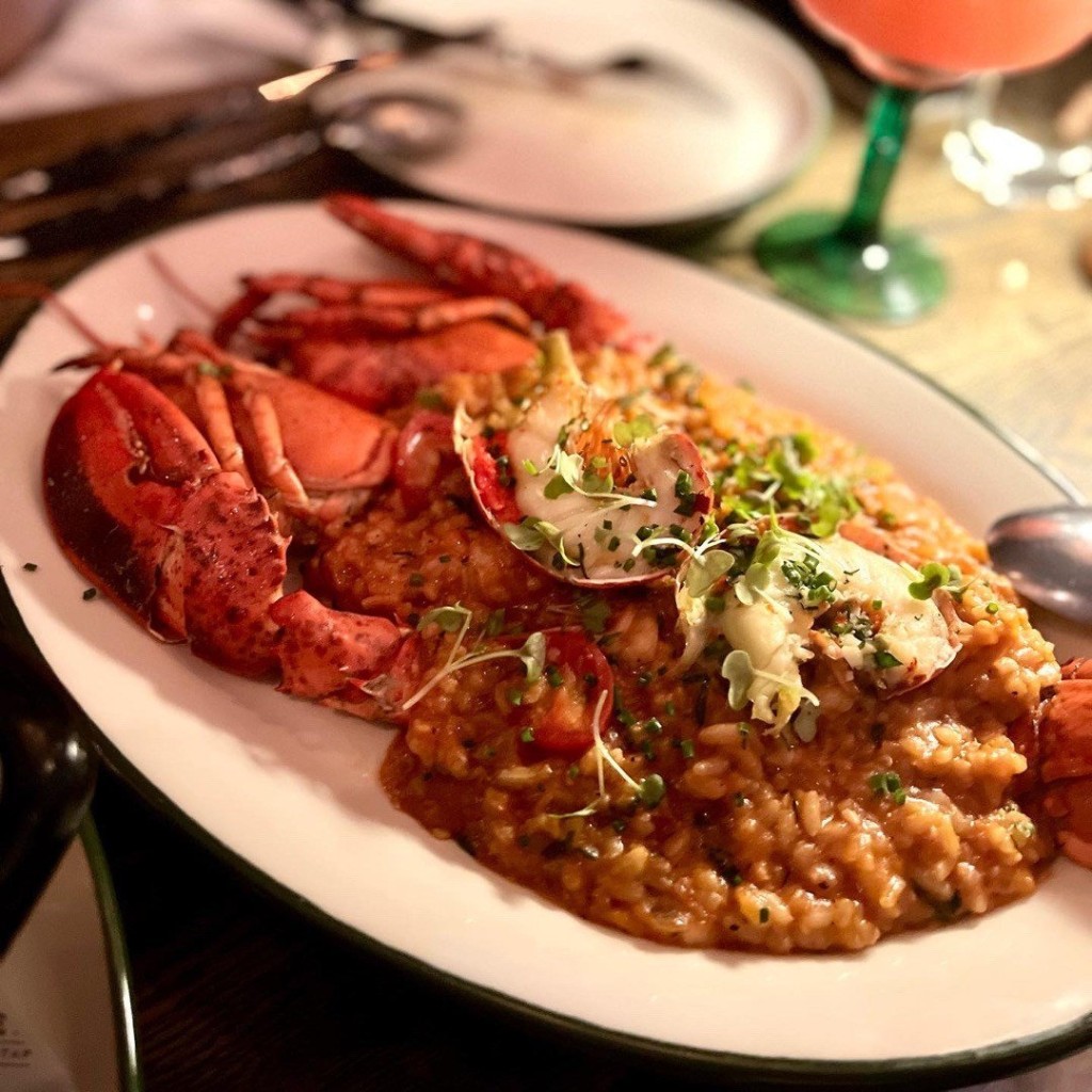 FRITES Lobster Risotto